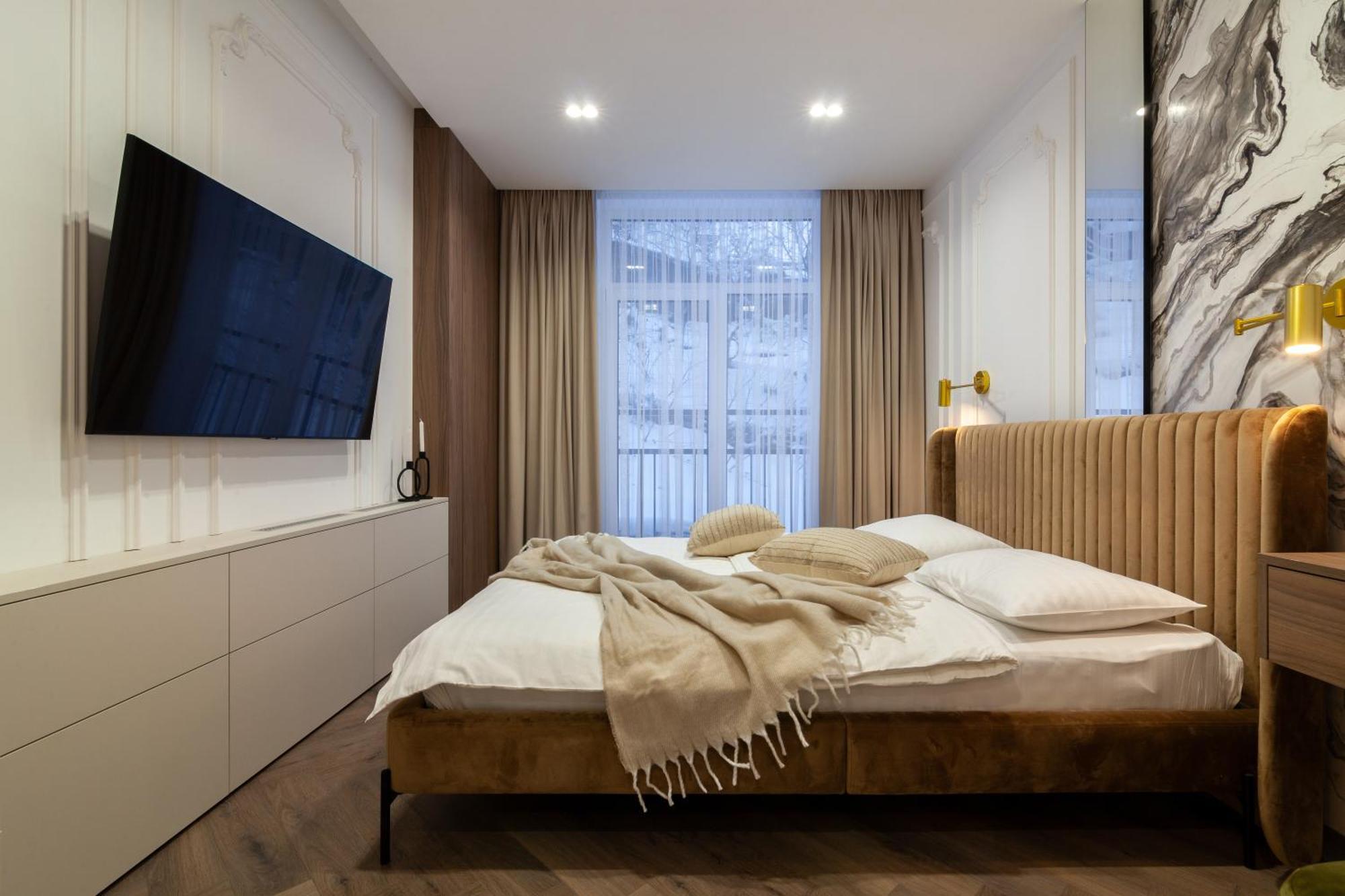Apartment Shevchenko St.,New Building Leopoli Esterno foto