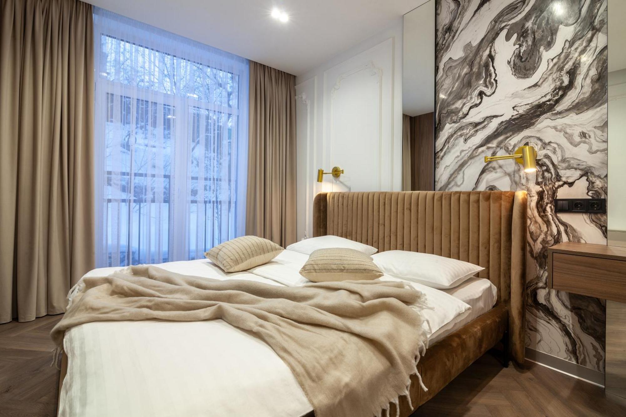 Apartment Shevchenko St.,New Building Leopoli Esterno foto