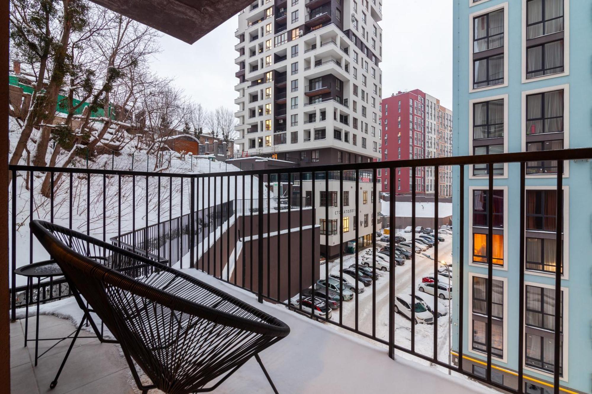 Apartment Shevchenko St.,New Building Leopoli Esterno foto