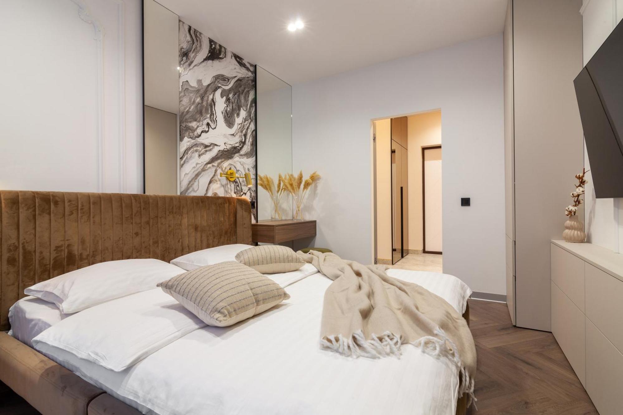 Apartment Shevchenko St.,New Building Leopoli Esterno foto
